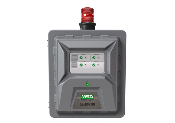 The Chillgard 5000 Refrigerant Leak Monitor provides the earliest level of detection of costly refrigerant gas leaks in mechanical equipment rooms. Sampling system with patented photoacoustic infrared (PAIR) technology detects leaks as low as 1 part per million (ppm).